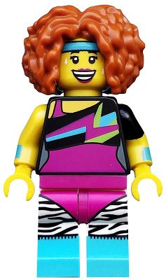 SH12 Instructor de Danza Lego Mini Figura
