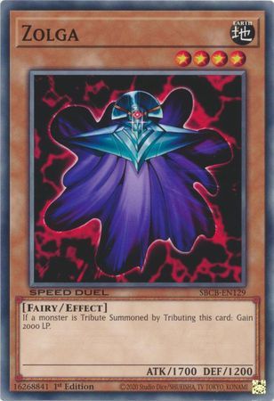 Zolga - SBCB-EN129 - Common 1st Edition Speed Duel Battle City Box 1st Edition Singles