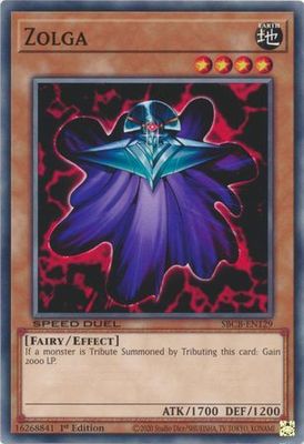 Zolga - SBCB-EN129 - Common 1st Edition Speed Duel Battle City Box 1st Edition Singles