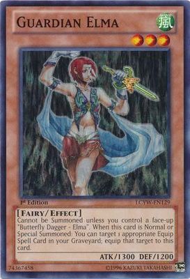 Guardian Elma - LCYW-EN129 - Common 1st Edition Legendary Collection 3: Yugi&#39;s World 1st Edition Singles