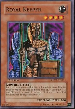 Royal Keeper - SDZW-EN006 - Common 1st Edition Structure Deck: Zombie World 1st Edition Singles