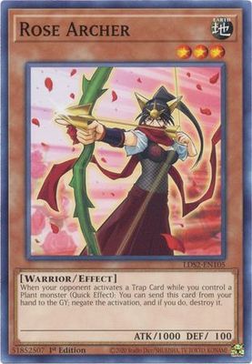 Rose Archer - LDS2-EN105 - Common 1st Edition Legendary Duelists: Season 2 [LDS2] 1st Edition Singles