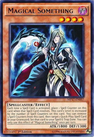 Magical Something - MP17-EN057 - Rare 1st Edition 2017 Mega-Tins 1st Edition Singles