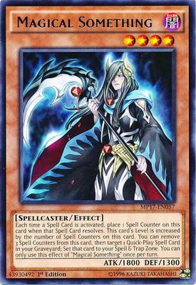 Magical Something - MP17-EN057 - Rare 1st Edition 2017 Mega-Tins 1st Edition Singles