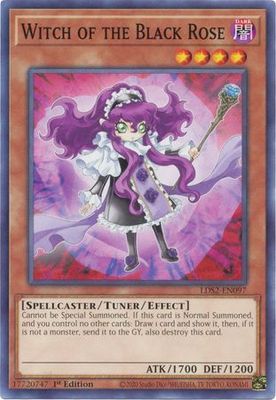 Witch of the Black Rose - LDS2-EN097 - Common 1st Edition Legendary Duelists: Season 2 [LDS2] 1st Edition Singles