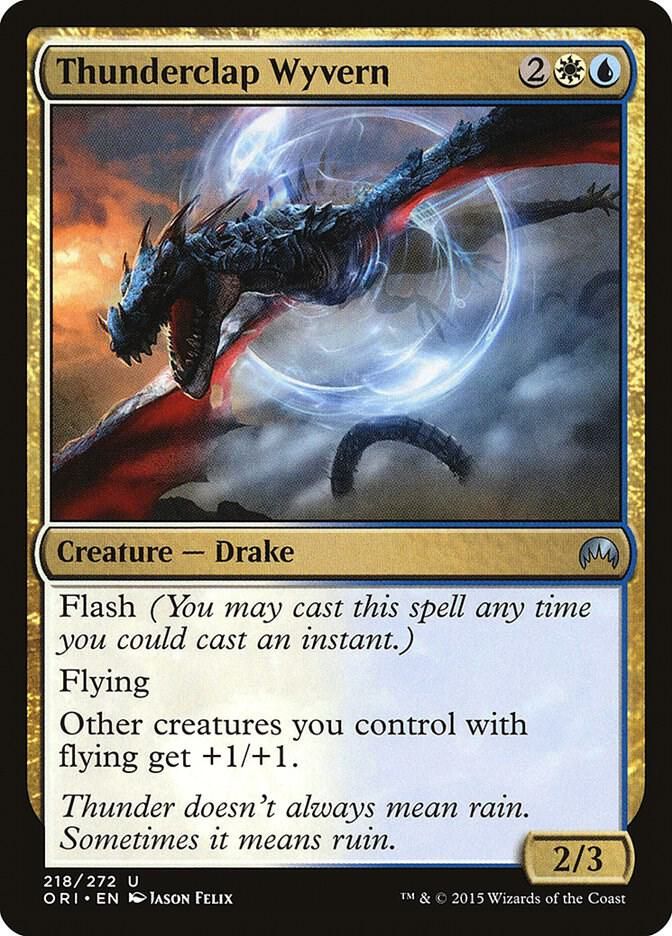Thunderclap Wyvern - Magic Origins (ORI) Magic Origins