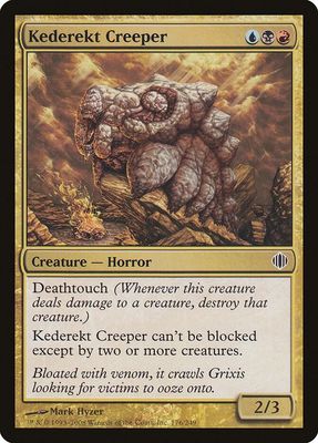 Kederekt Creeper - Shards of Alara (ALA) Shards of Alara