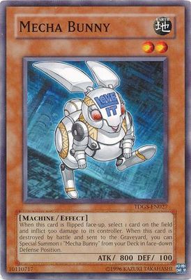 Mecha Bunny - TDGS-EN027 - Common Unlimited The Duelist Genesis [TDGS] Unlimited Singles