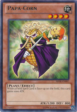 Papa-Corn - ABYR-EN097 - Rare Unlimited Abyss Rising Unlimited Singles