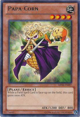 Papa-Corn - ABYR-EN097 - Rare Unlimited Abyss Rising Unlimited Singles
