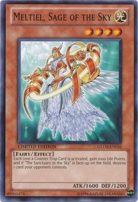 Meltiel, Sage of the Sky - GLD4-EN016 - Common Gold Series 4: Pyramid Edition [GLD4]