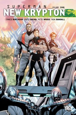 SH13 Superman Comic New Krypton Volume 4 Tapa Dura DC Comics Ingles