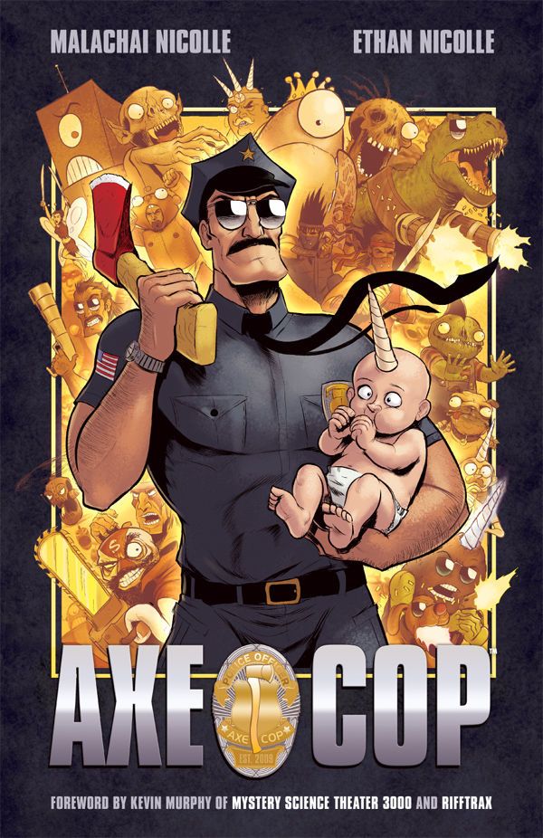 SH13 Axe Cop Comic Dark Horse Comics Ingles