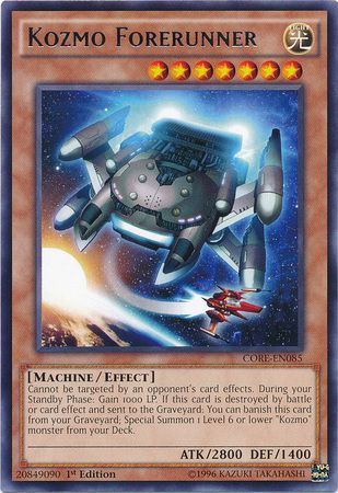 Kozmo Forerunner - CORE-EN085 - Rare 1st Edition Clash of Rebellions 1st Edition Singles