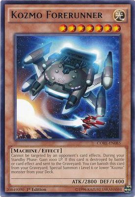 Kozmo Forerunner - CORE-EN085 - Rare 1st Edition Clash of Rebellions 1st Edition Singles