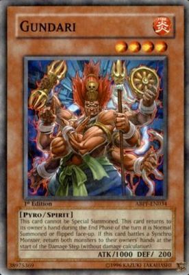 Gundari - ABPF-EN034 - Common 1st Edition Absolute Powerforce [ABPF] 1st Edition Singles