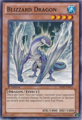 Blizzard Dragon - BP02-EN075 - Common 1st Edition Battle Pack 2: War of the Giants 1st Edition Singles