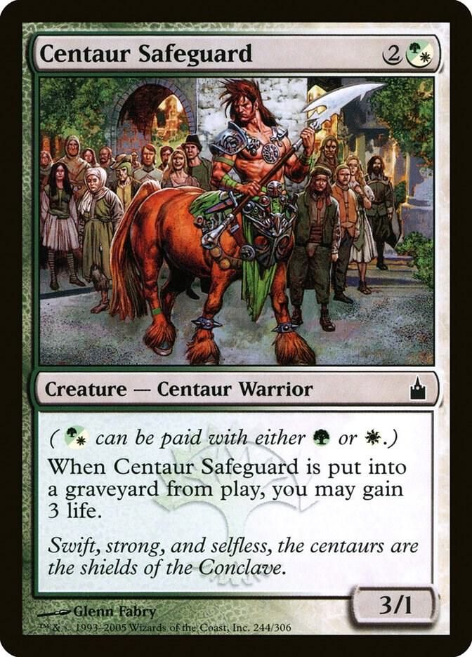 Centaur Safeguard - Ravnica: City of Guilds (RAV) Ravnica: City of Guilds