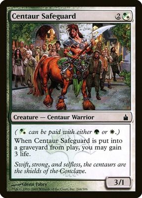 Centaur Safeguard - Ravnica: City of Guilds (RAV) Ravnica: City of Guilds