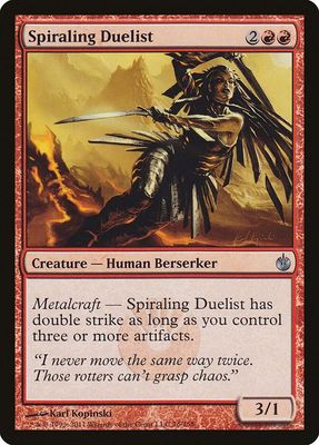 Spiraling Duelist 76/165 - Mirrodin Besieged (MBS)