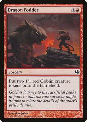 Dragon Fodder 65/81- Duel Decks: Knights vs. Dragons (DDG)