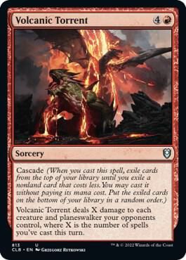 Volcanic Torrent 813 - Commander Legends: Battle for Baldur&#39;s Gate (CLB)