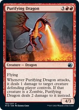 Purifying Dragon 155/277 - Innistrad: Midnight Hunt (MID)