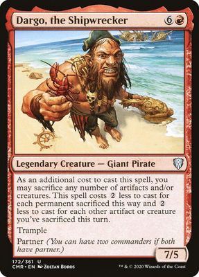 Dargo, the Shipwrecker 172/361 - Commander Legends (CMR)