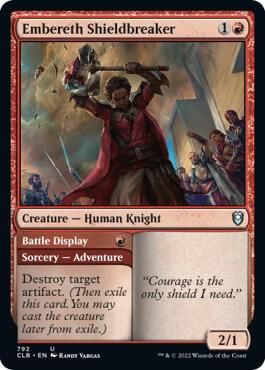 Embereth Shieldbreaker 792 - Commander Legends: Battle for Baldur&#39;s Gate (CLB)