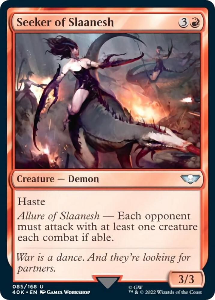 Seeker of Slaanesh 085/168 - Universes Beyond: Warhammer 40,000 (40K)