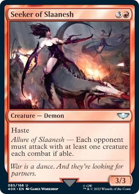 Seeker of Slaanesh 085/168 - Universes Beyond: Warhammer 40,000 (40K)