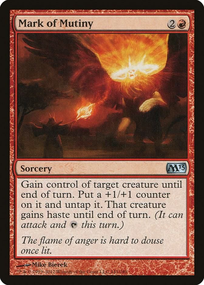 Mark of Mutiny 141/249 - Magic 2013 (M13)