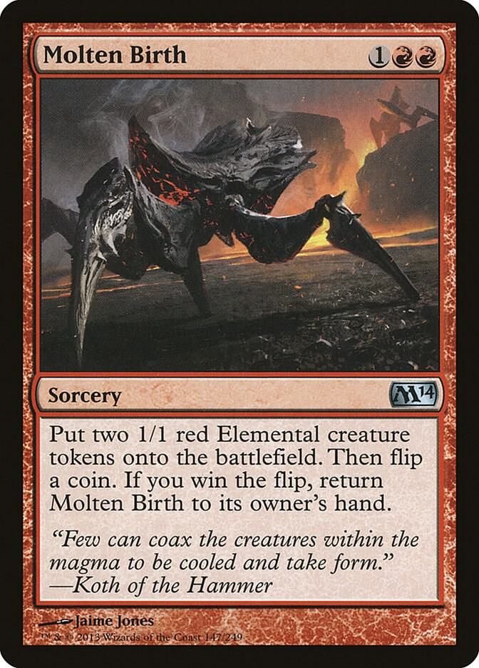 Molten Birth 147/249 - Magic 2014 (M14)
