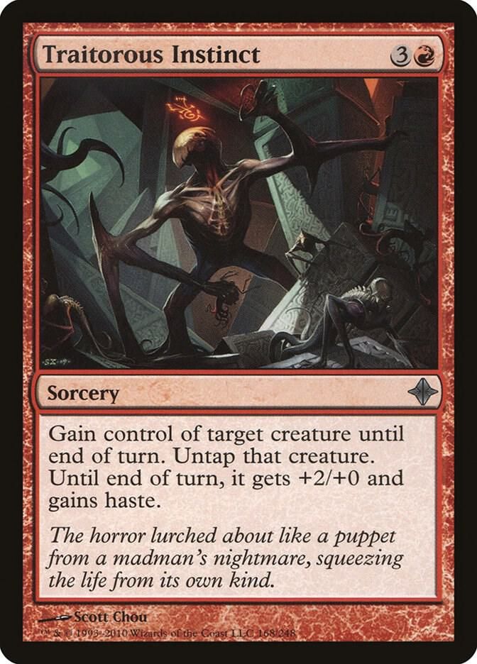 Traitorous Instinct 168/248 - Rise of the Eldrazi (ROE)