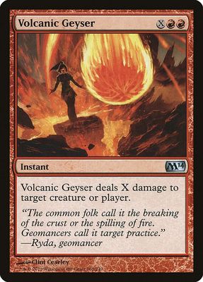 Volcanic Geyser 160/249 - Magic 2014 (M14)