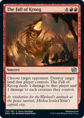The Fall of Kroog 133/287 - The Brothers&#39; War (BRO)