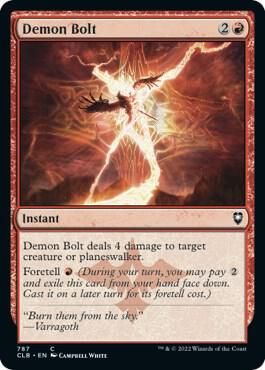 Demon Bolt 787 - Commander Legends: Battle for Baldur&#39;s Gate (CLB)