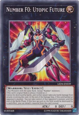 Number F0: Utopic Future - LED6-EN039 - Common Unlimited Legendary Duelists: Magical Hero Unlimited Singles