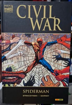 BAC4 Spider Man Comic Civil War Comic Tapa Dura Espanol Marvel