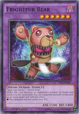 Frightfur Bear - SP15-EN031 - Common 1st Edition Star Pack ARC-V Singles