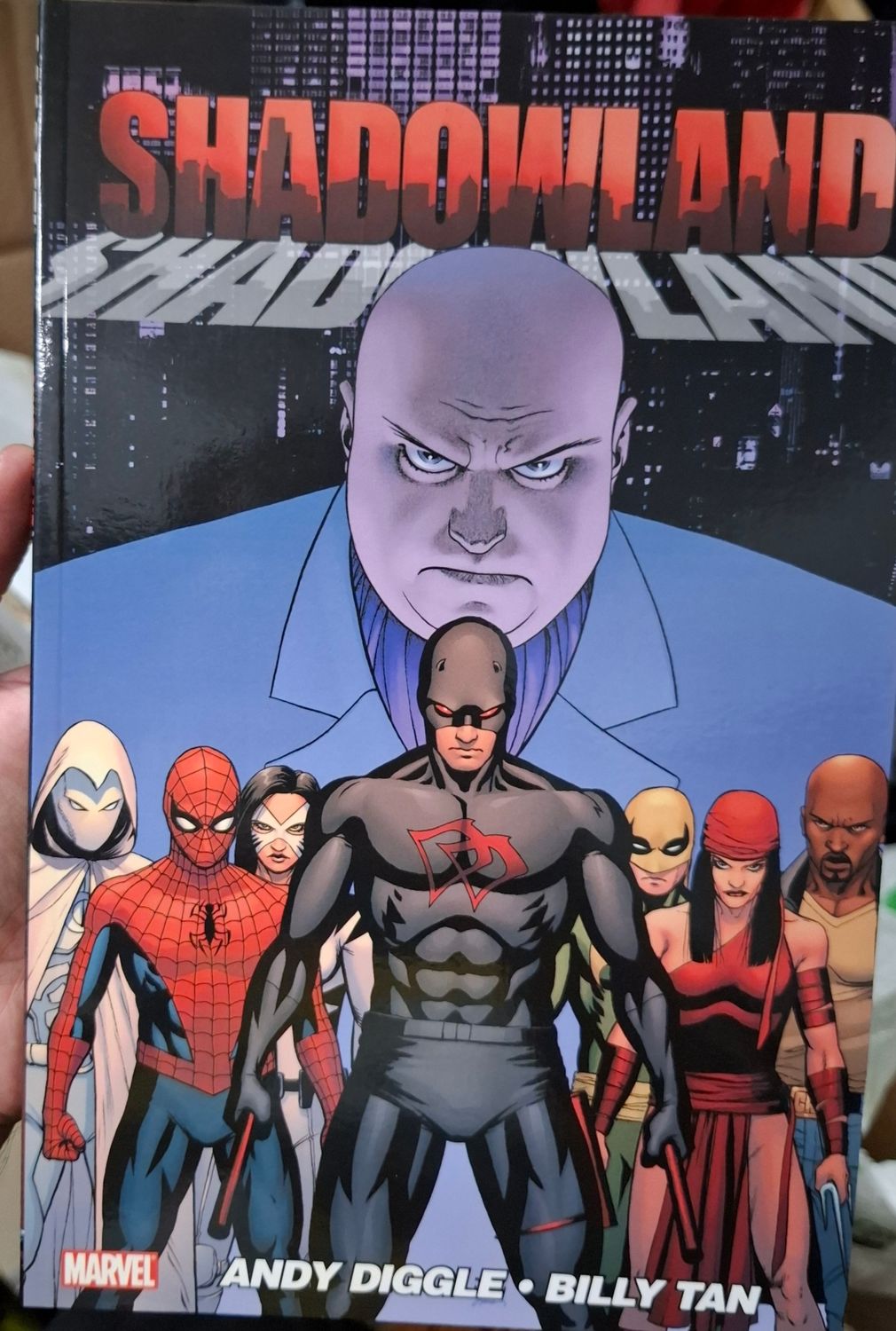 BAC4 Shadow Land Comic Marvel Comics Ingles