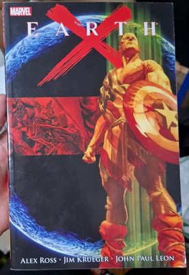 BAC4 Earth X Comic Marvel Comics Ingles Libro
