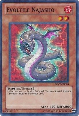 Evoltile Najasho - ORCS-EN083 - Super Rare Unlimited Order of Chaos Unlimited Singles (espanol)