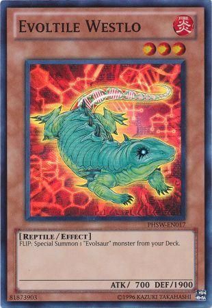 Evoltile Westlo - PHSW-EN017 - Super Rare Unlimited Photon Shockwave Unlimited Singles