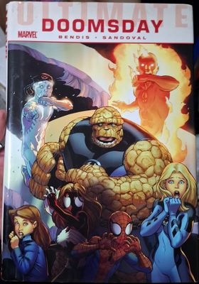 BAC4 Ultimate Doomsday Comic Tapa Dura Marvel Comics Ingles Libro