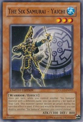 The Six Samurai - Yaichi - GLD2-EN017 - Common Gold Series 2 (2009) [GLD2]