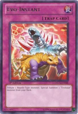 Evo-Instant - ORCS-EN088 - Rare 1st Edition Order of Chaos 1st Edition Singles