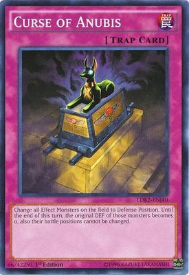 Curse of Anubis - LDK2-ENJ40 - Common 1st Edition Legendary Decks II - Joey