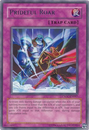 Prideful Roar - CSOC-EN067 - Rare Unlimited Crossroads of Chaos [CSOC] Unlimited Singles