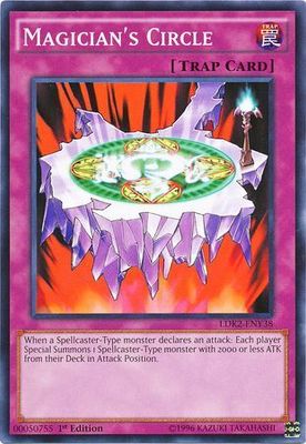 Magician&#39;s Circle - LDK2-ENY38 - Common 1st Edition Legendary Decks II - Yugi (espanol)
